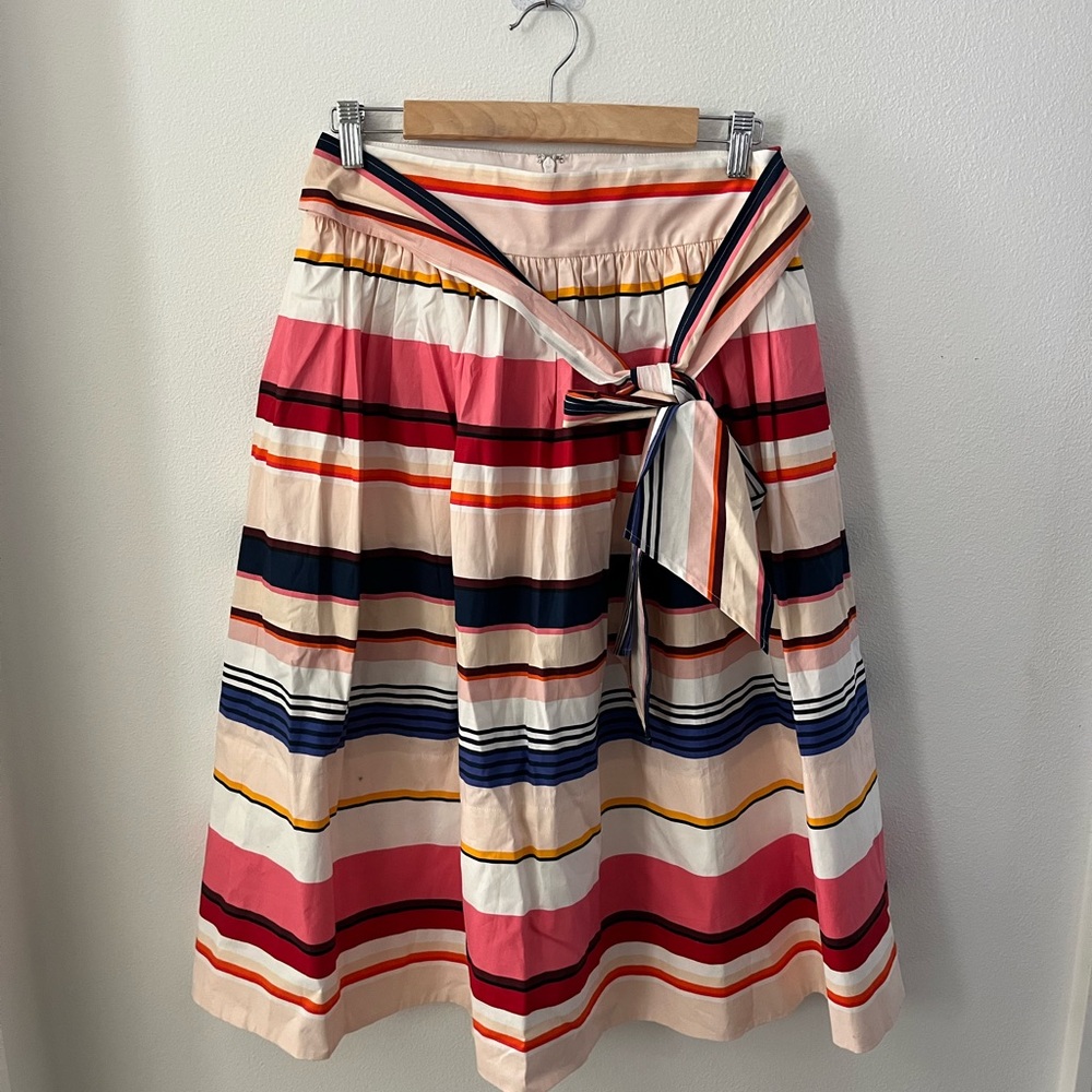 Kate Pade Berber size 6 Colorful Striped Women's Skirt - Picture 4 of 5